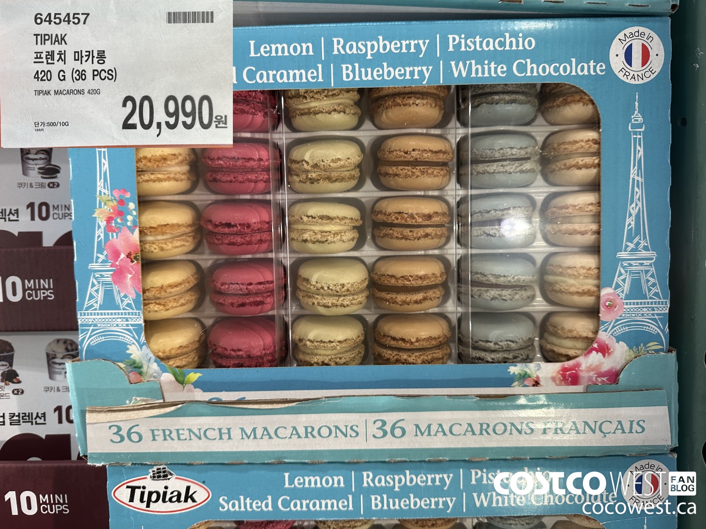 645457 TIPIAK MACARONS 420G $20990.00
