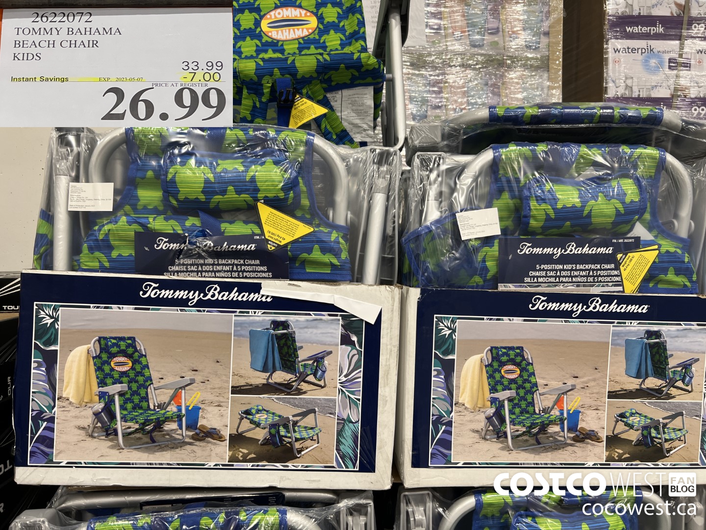 2622072 TOMMY BAHAMA BEACH CHAIR KIDS  ($7.00 INSTANT SAVINGS EXPIRES ON 2023-05-07) $26.99