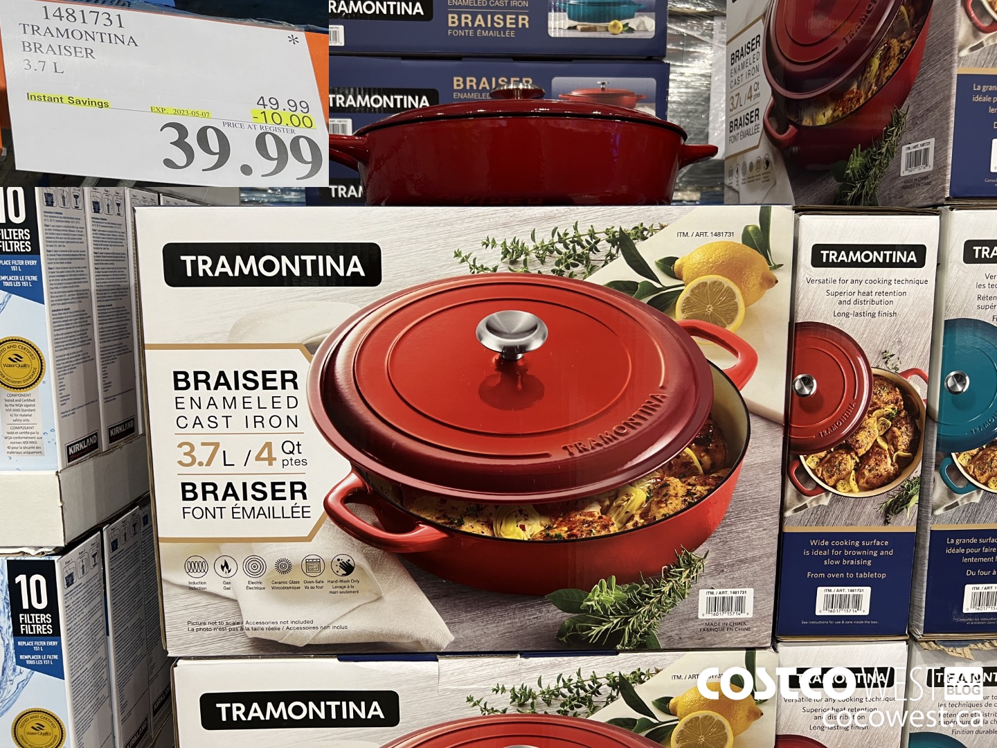 1481731 TRAMONTINA BRAISER 3 7 L 10 00 INSTANT SAVINGS EXPIRES ON 2023 07  02 39 99 - Costco East Fan Blog