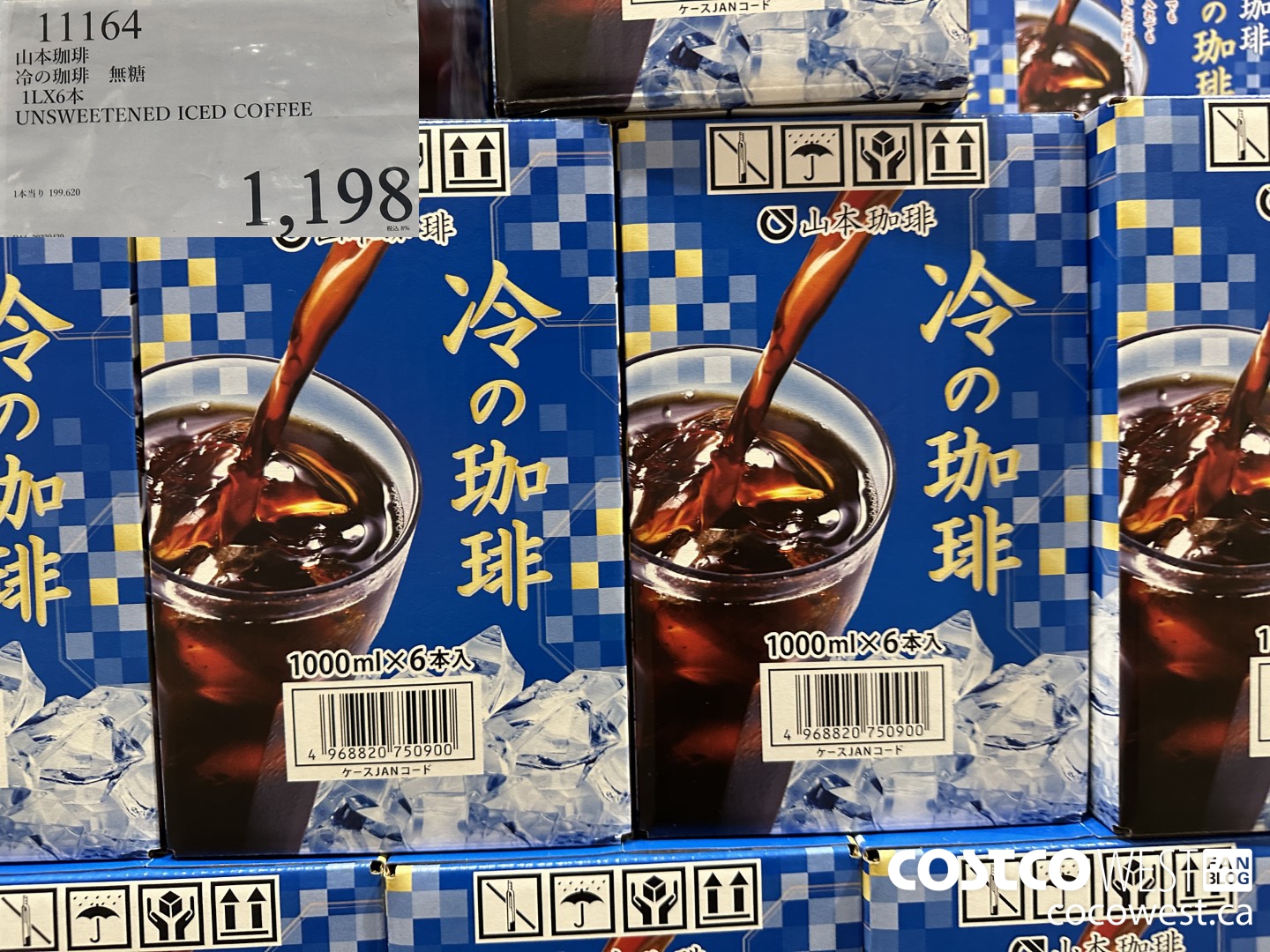 11164 UNSWEETENED ICED COFFEE 1L X 6 $1198.00