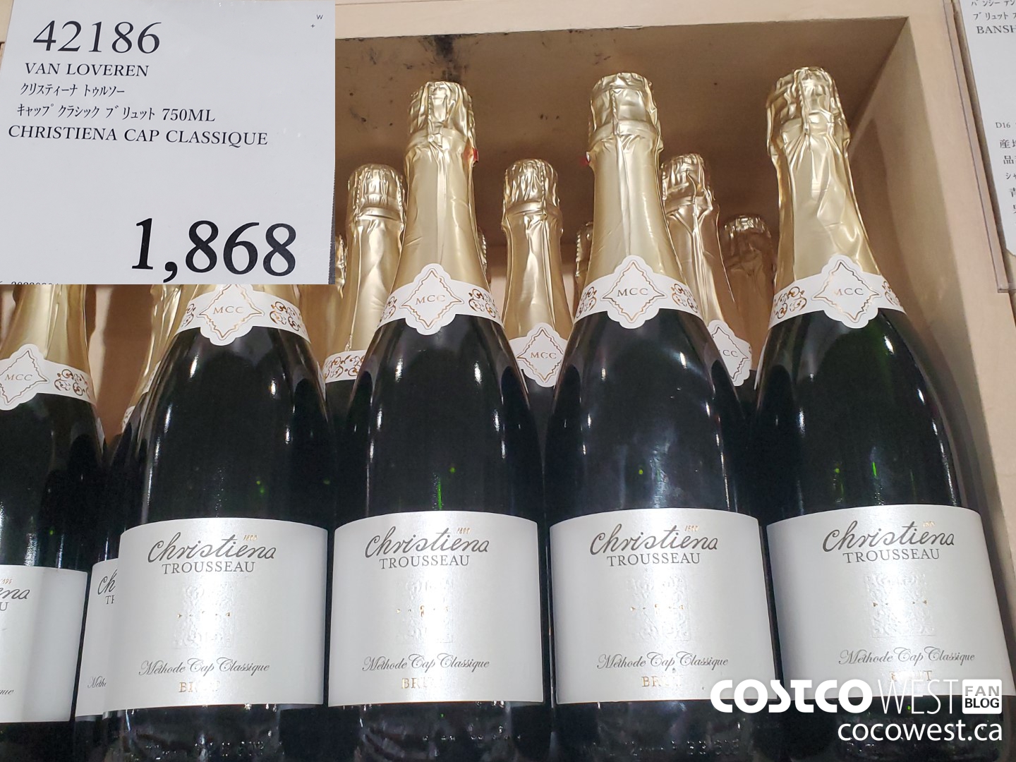 42186 VAN LOVEREN CHRISTIENA CAP CLASSIQUE 750ML $1868.00