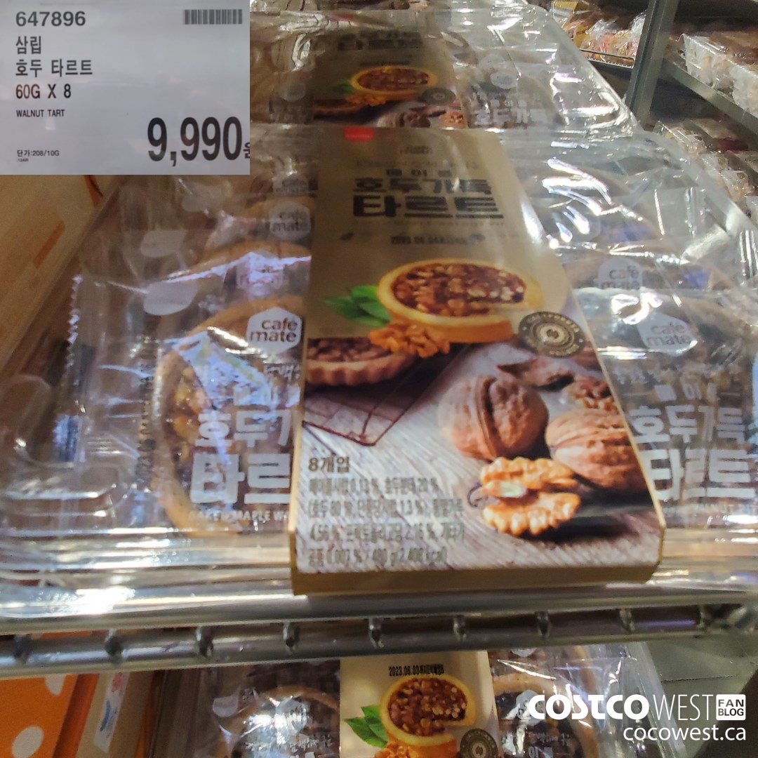 647896 WALNUT TART 60G X 8 $9990.00