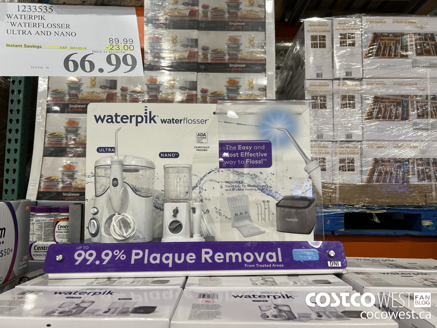 1233535 WATERPIK WATER FLOSSER ULTRA AND NANO ($23.00 INSTANT SAVINGS EXPIRES ON 2023-05-14) $66.99