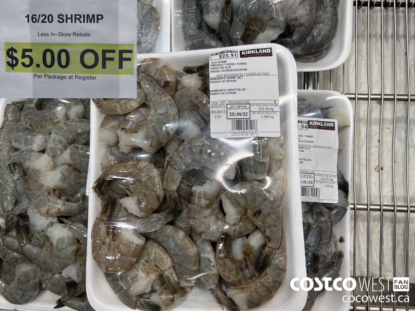 27363 16/20 SHRIMP ($5.00 INSTANT SAVINGS)