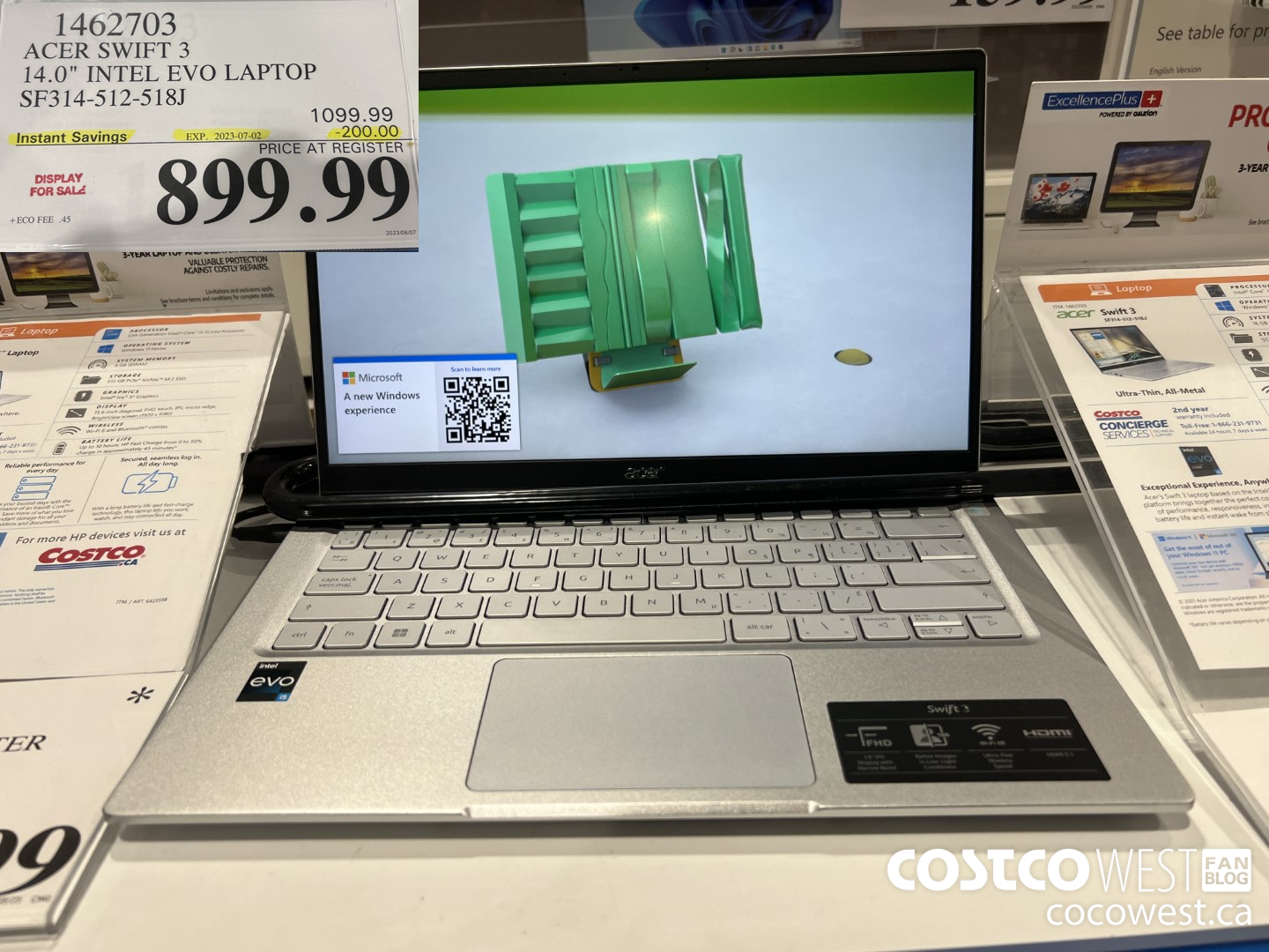 1462703 ACER SWIFT 3 14.0