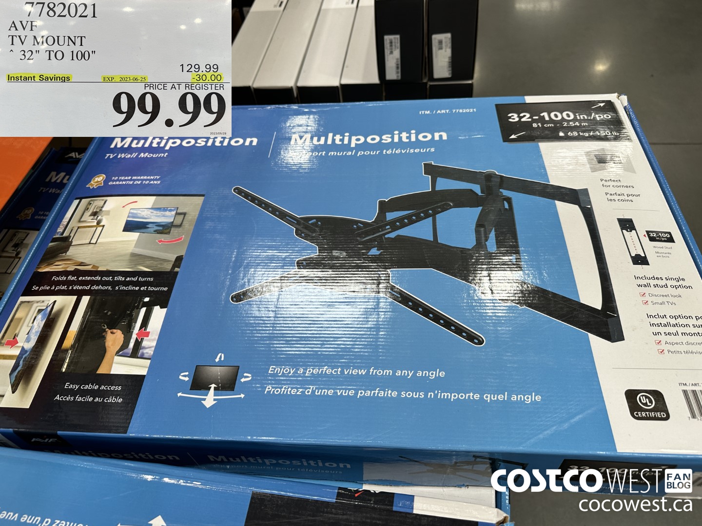 7782021 AVF TV MOUNT 32