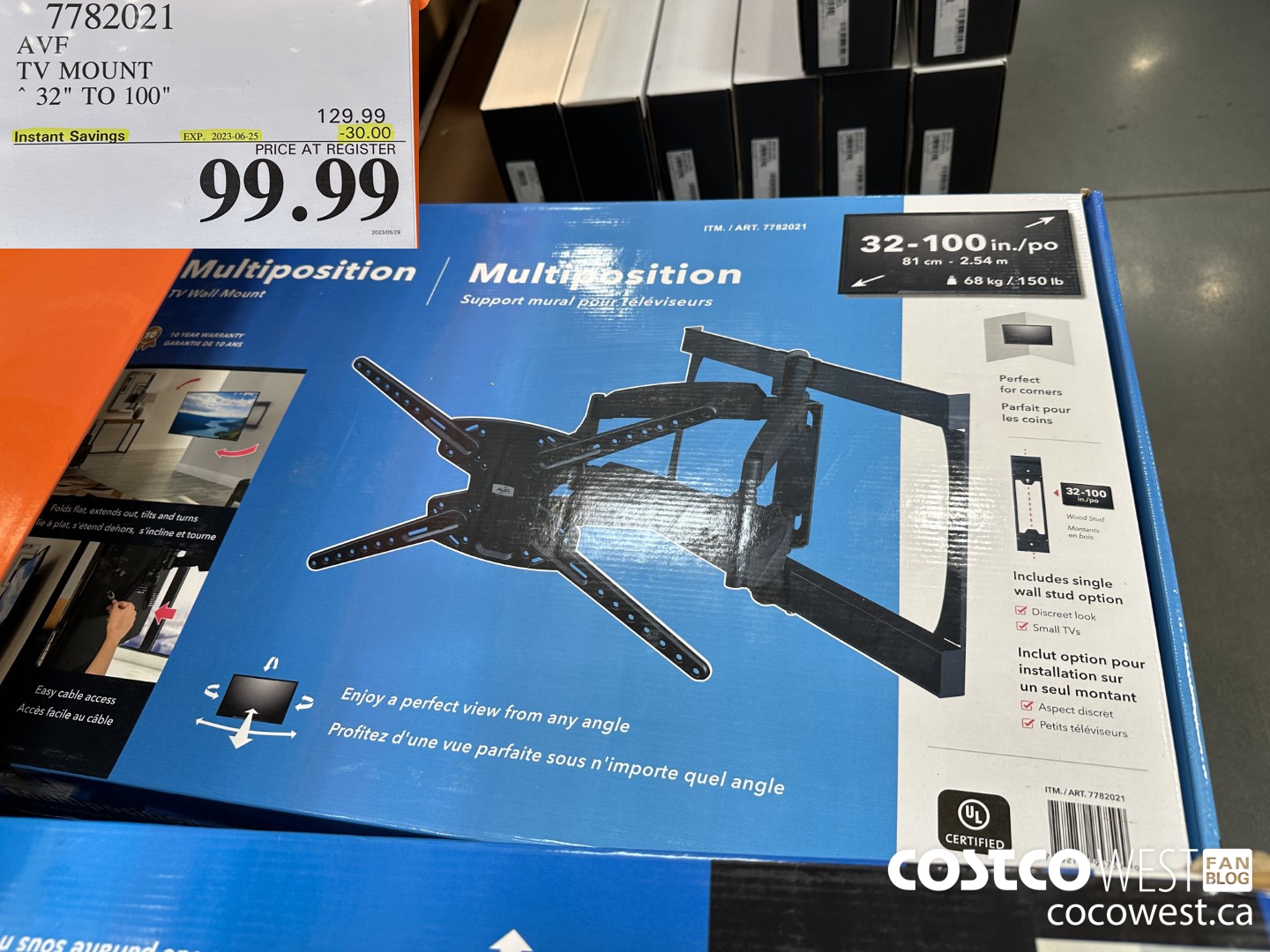 7782021 AVF TV MOUNT 32