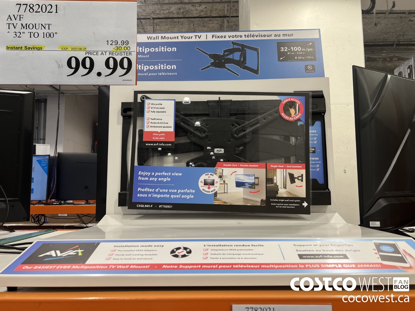 7782021 AVF TV MOUNT 32