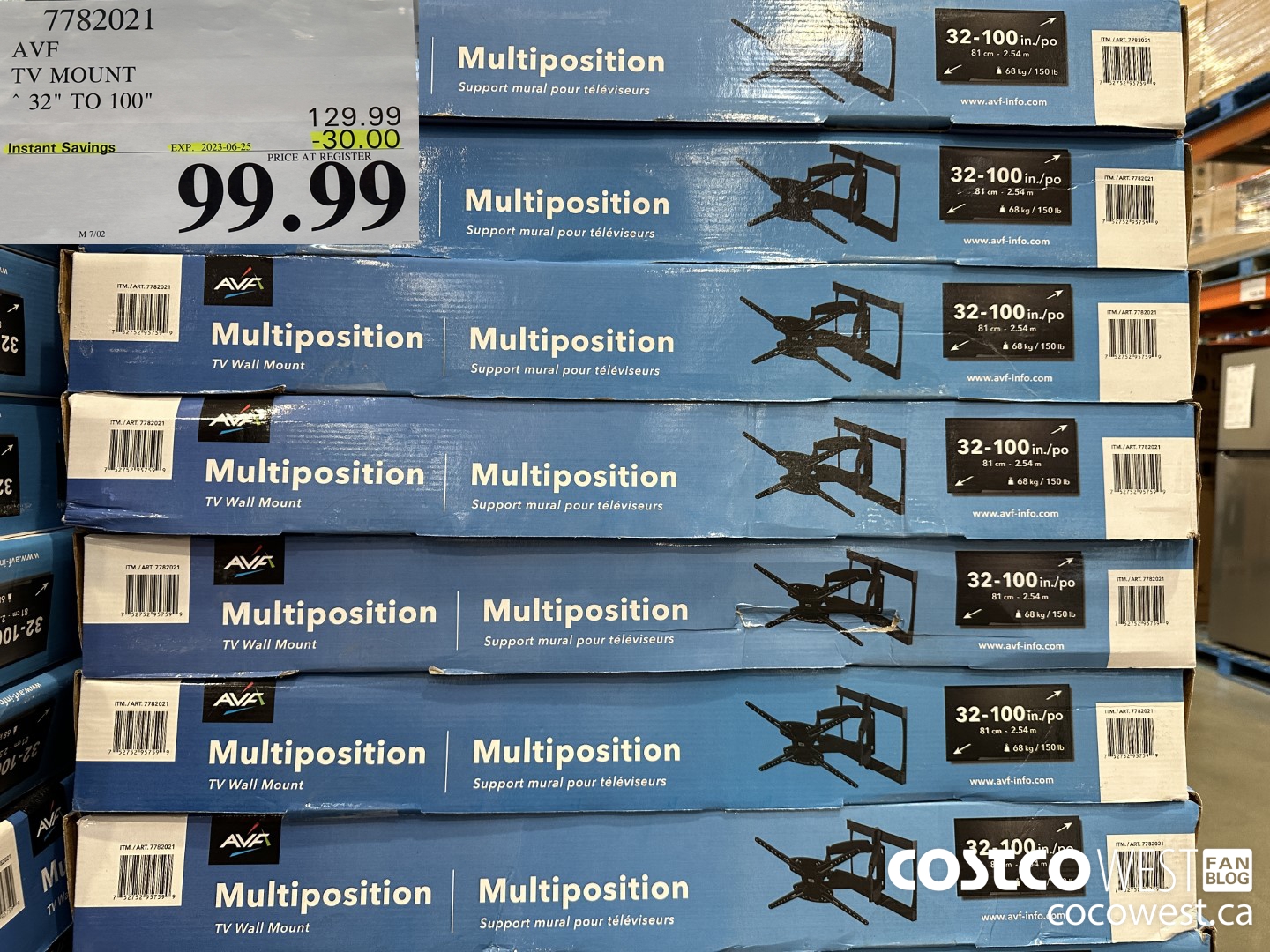 7782021 AVF TV MOUNT 32