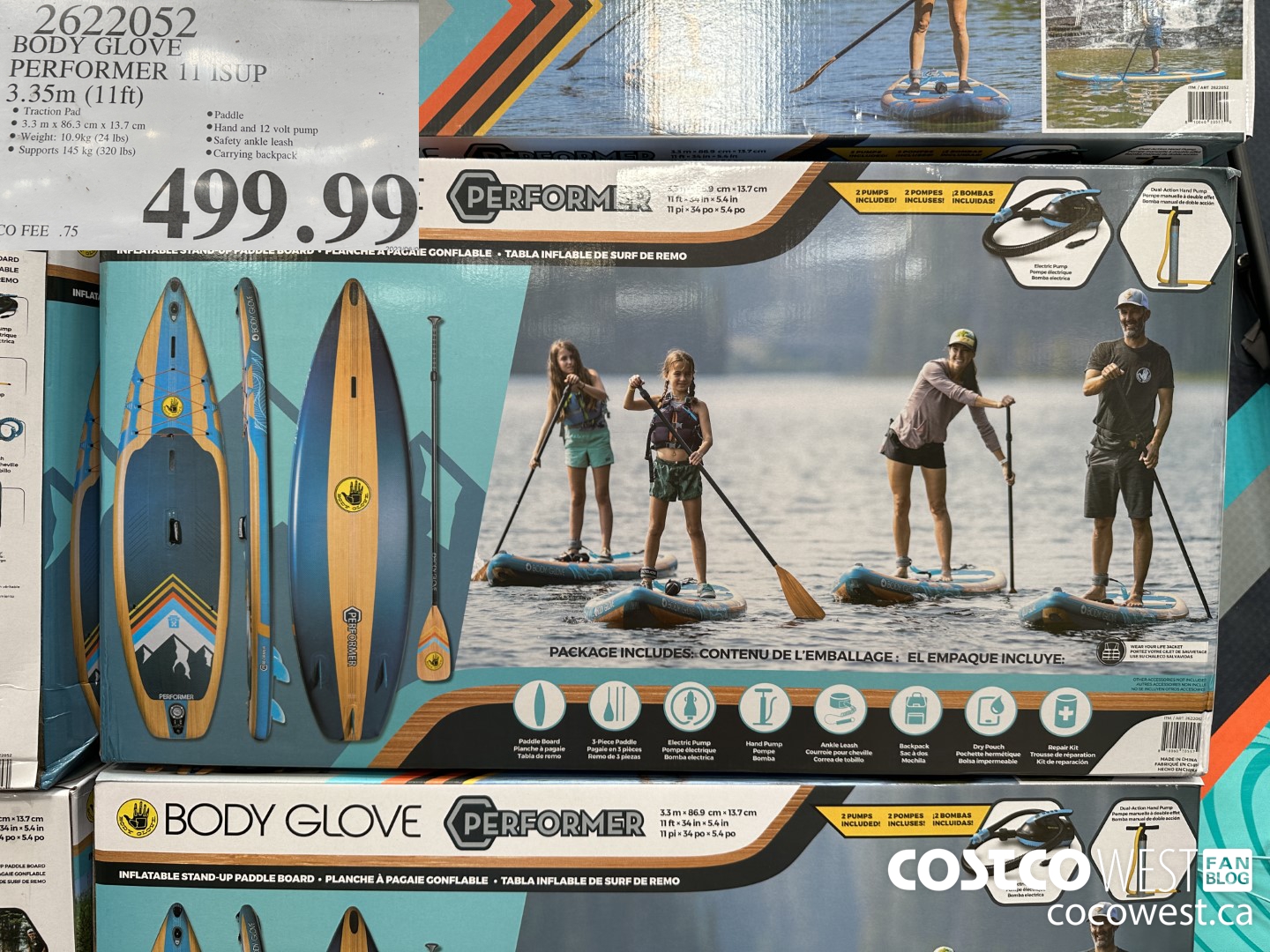 2622052 BODY GLOVE PERFORMER 11 ISUP 3.35m (11ft)  $499.99