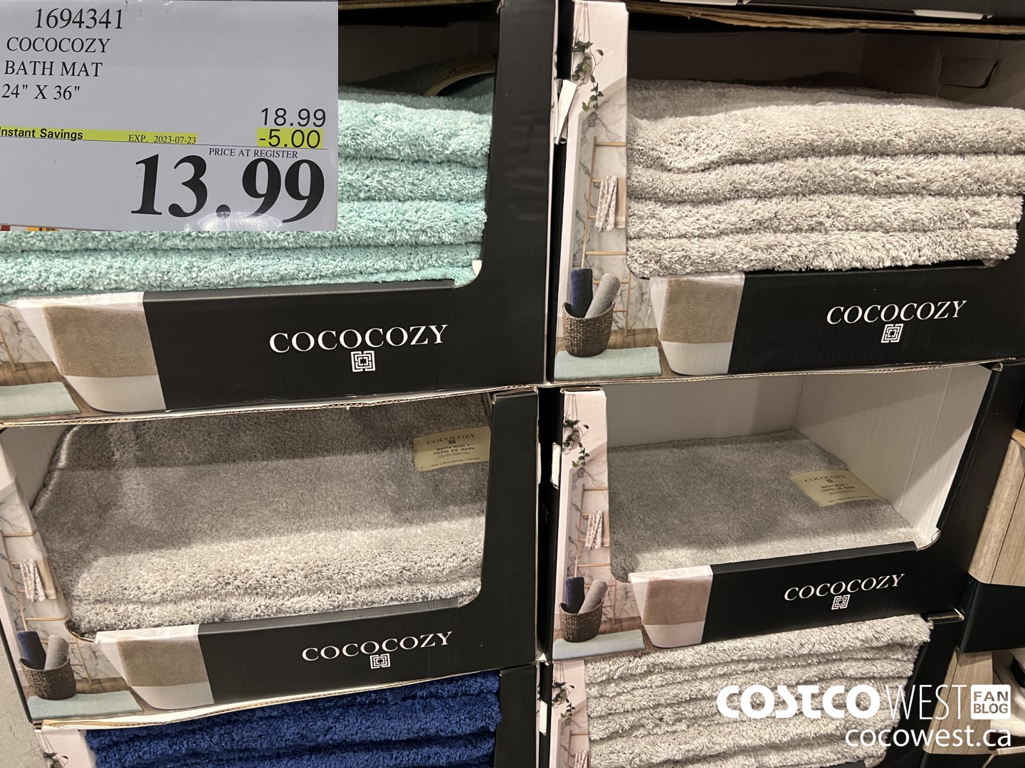 1694341 COCOCOZY BATH MAT 24