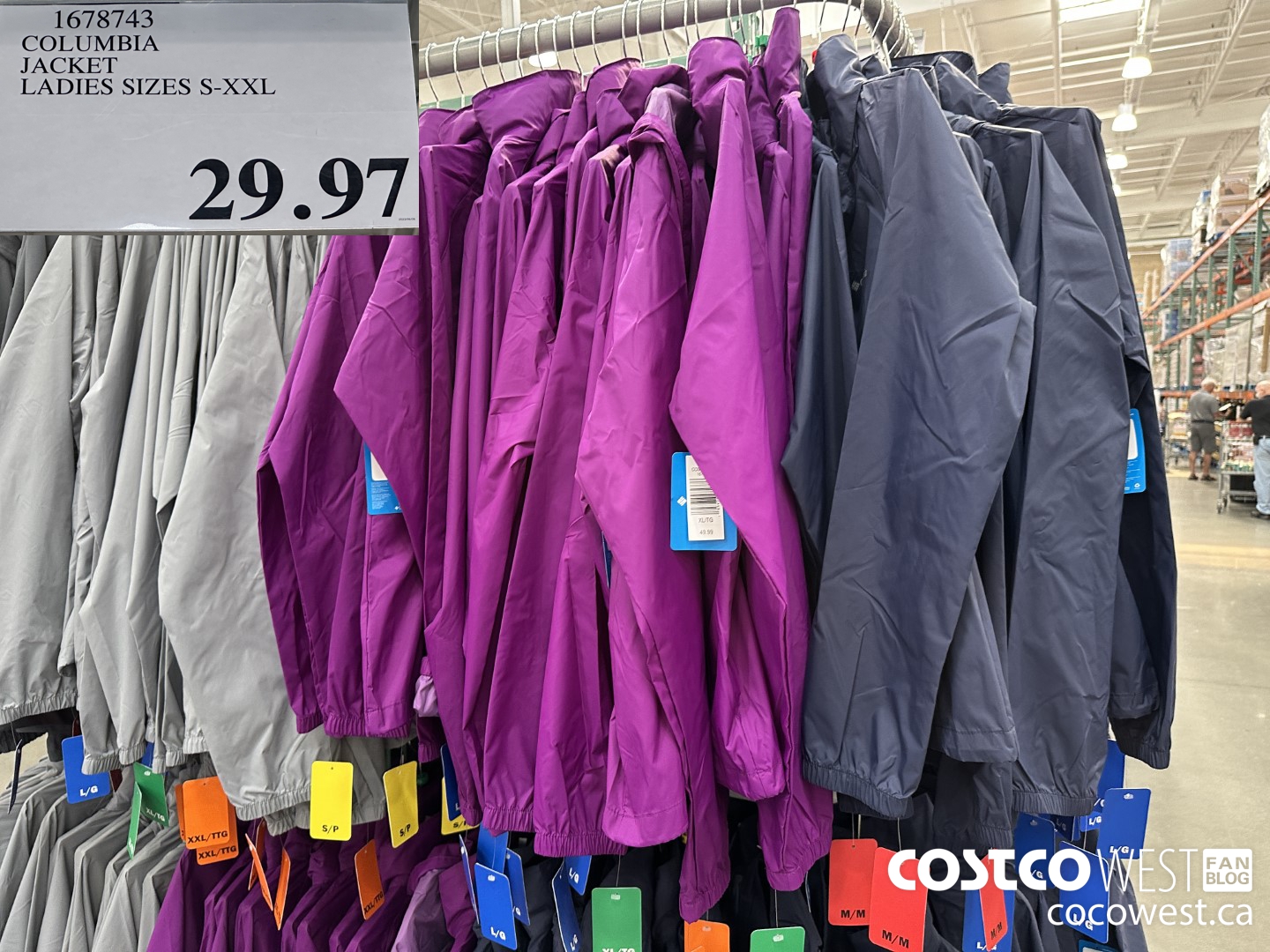 1678743 COLUMBIA JACKET LADIES SIZES S-XXL $29.97