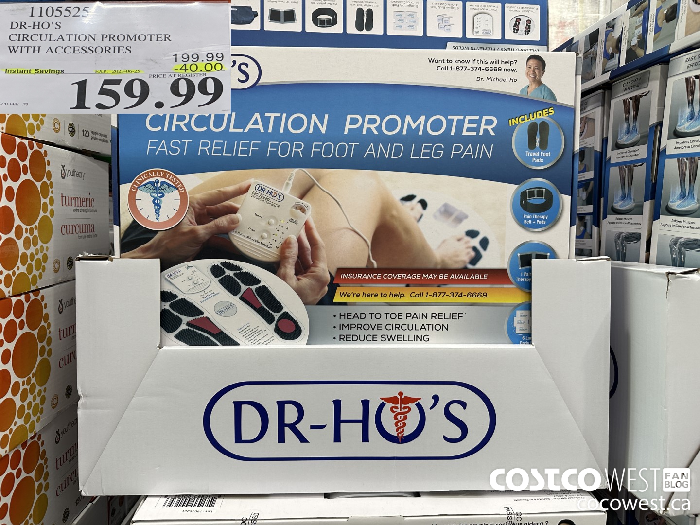 1105525 DR-HO'S CIRCULATION PROMOTER WITH ACCESSORIES ($40.00 INSTANT SAVINGS EXPIRES ON 2023-06-25) $159.99