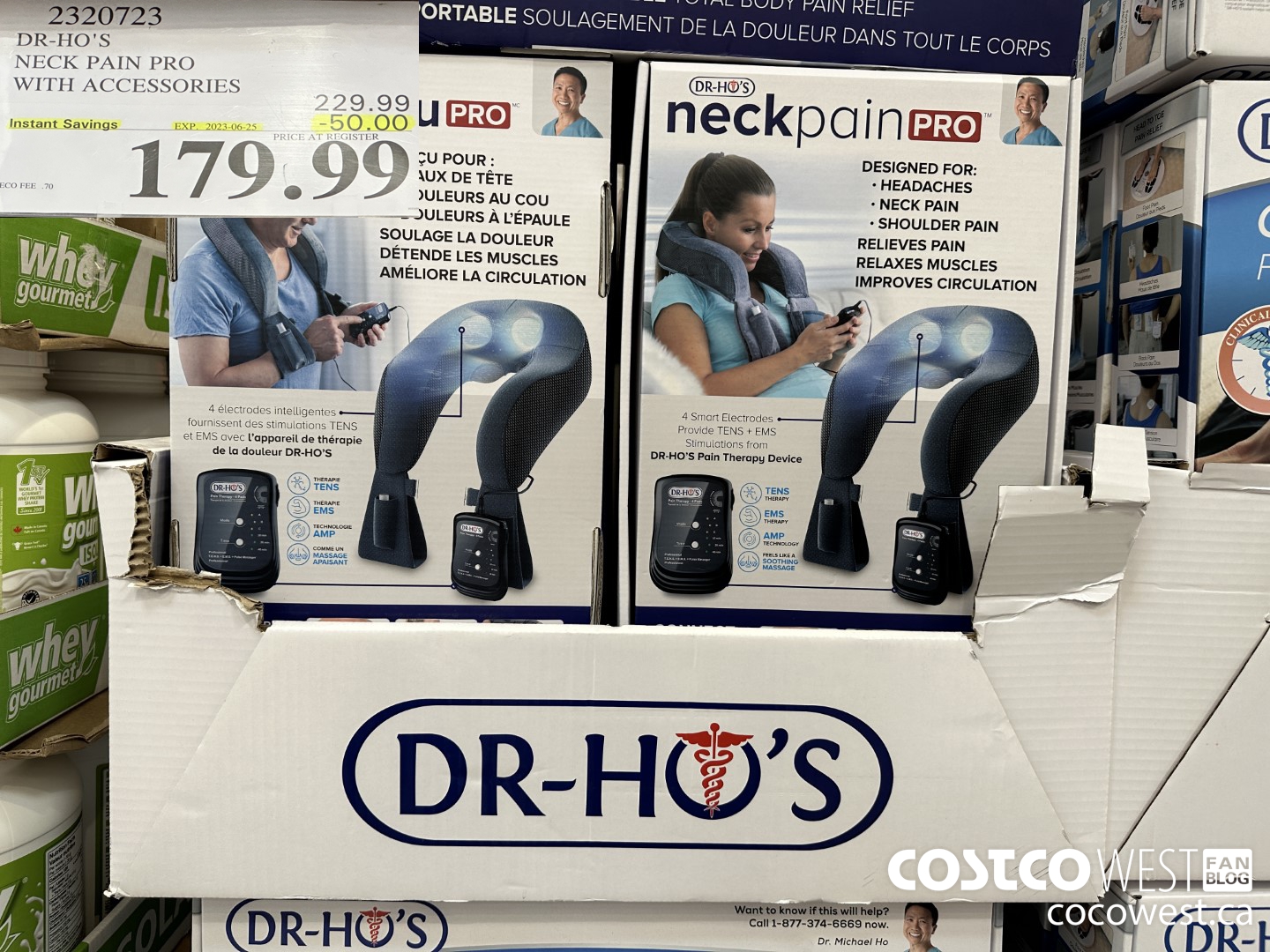 2520723 DR HO S NECK PAIN PRO WITH ACCESSORIES 50 00 INSTANT SAVINGS  EXPIRES ON 2023 01 01 179 99 - Costco East Fan Blog