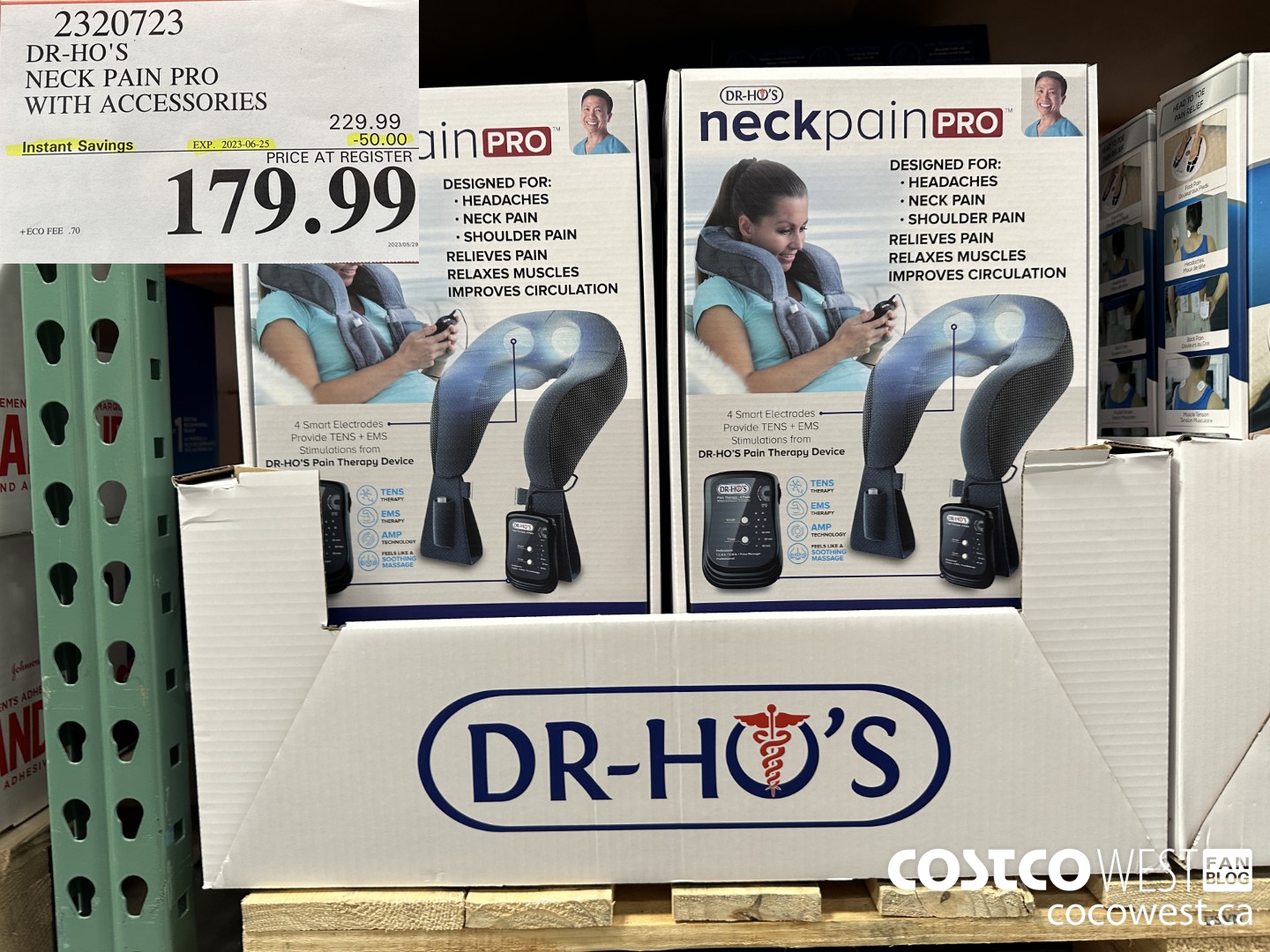2320723 DR-HO'S NECK PAIN PRO WITH ACCESSORIES ($50.00 INSTANT SAVINGS EXPIRES ON 2023-06-25) $179.99