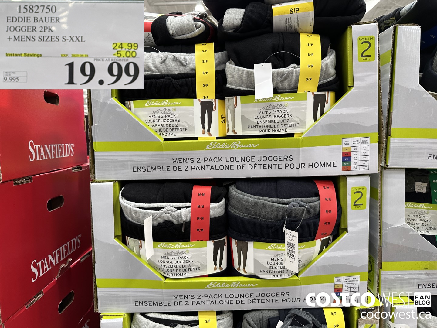 1582750 EDDIE BAUER JOGGER 2PK MENS SIZES S-XXL ($5.00 INSTANT SAVINGS EXPIRES ON 2023-06-18) $19.99