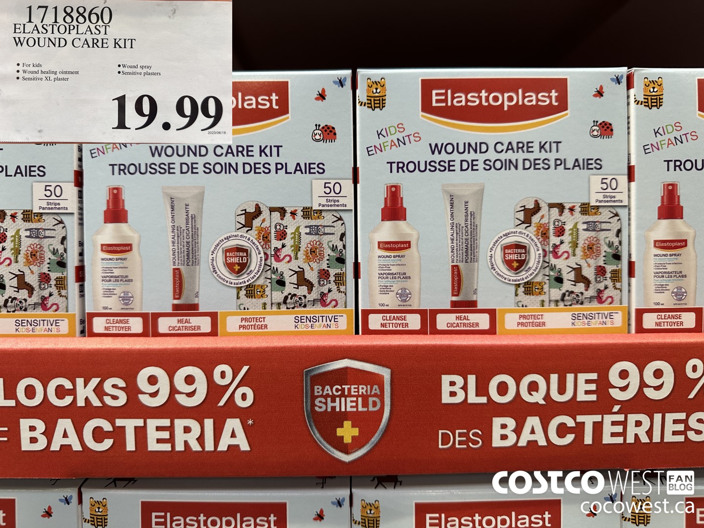 1718860 ELASTOPLAST WOUND CARE KIT $19.99