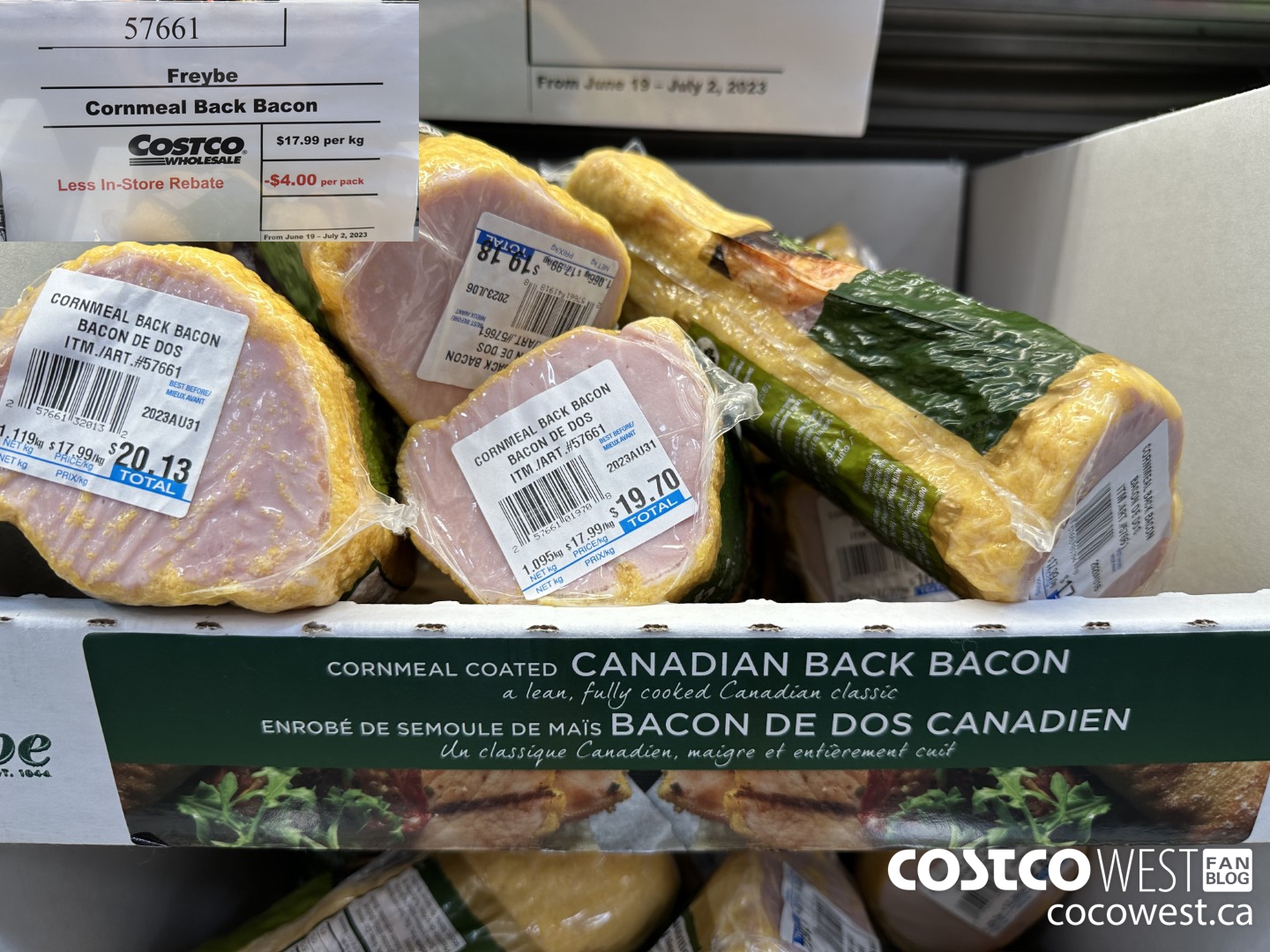 57661 FREYBE CORNMEAL BACK BACON ($4.00 INSTANT SAVINGS EXPIRES ON 2023-07-02)