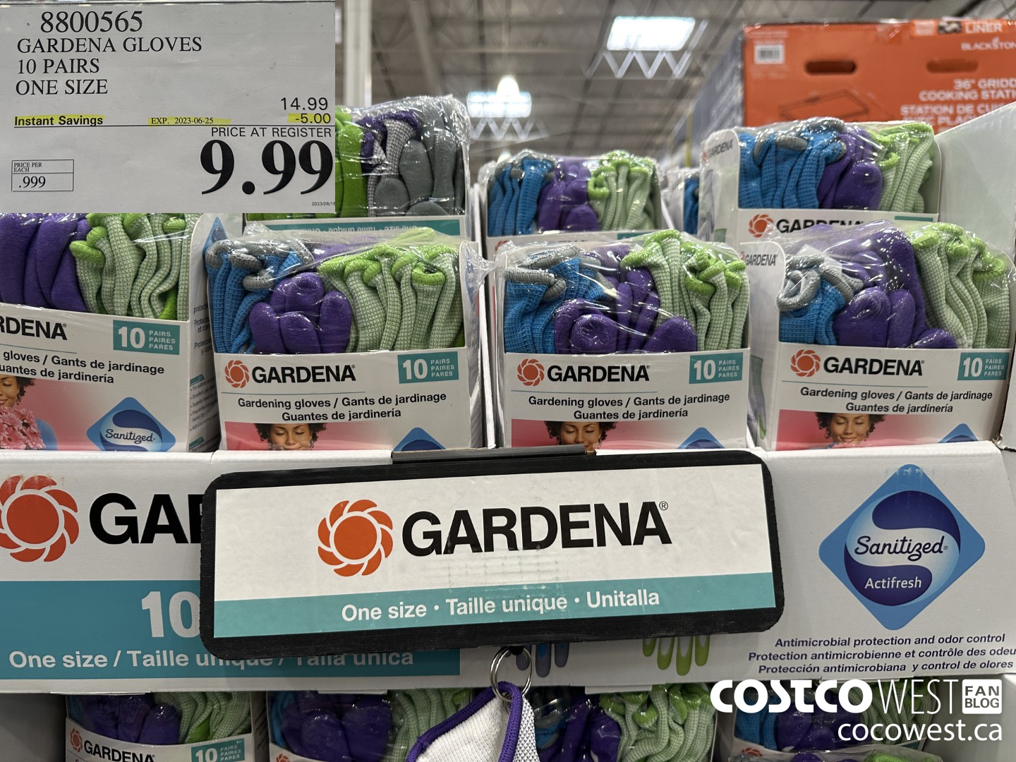 8800565 GARDENA GLOVES 10 PAIRS ONE SIZE ($5.00 INSTANT SAVINGS EXPIRES ON 2023-06-25) $9.99
