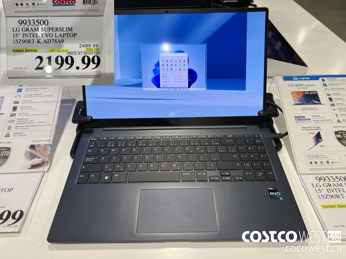 9933500 LG GRAM SUPERSLIM 15