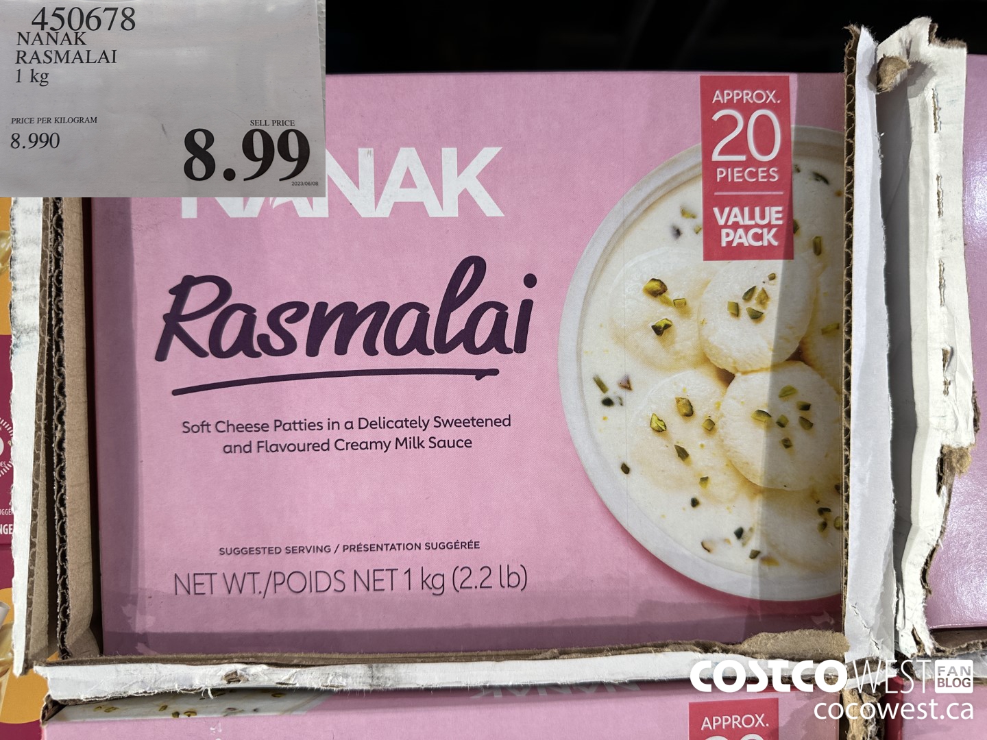 450678 NANAK RASMALAI 1 kg $8.99