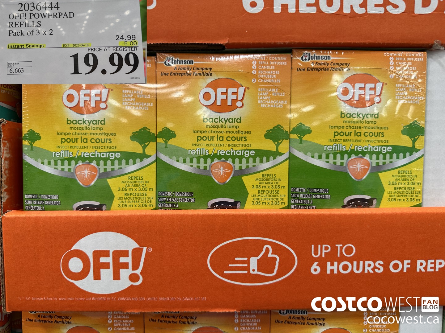 2036444 OFF! POWERPAD REFILLS PACK OF 6 ($5.00 INSTANT SAVINGS EXPIRES ON 2023-06-18) $19.99