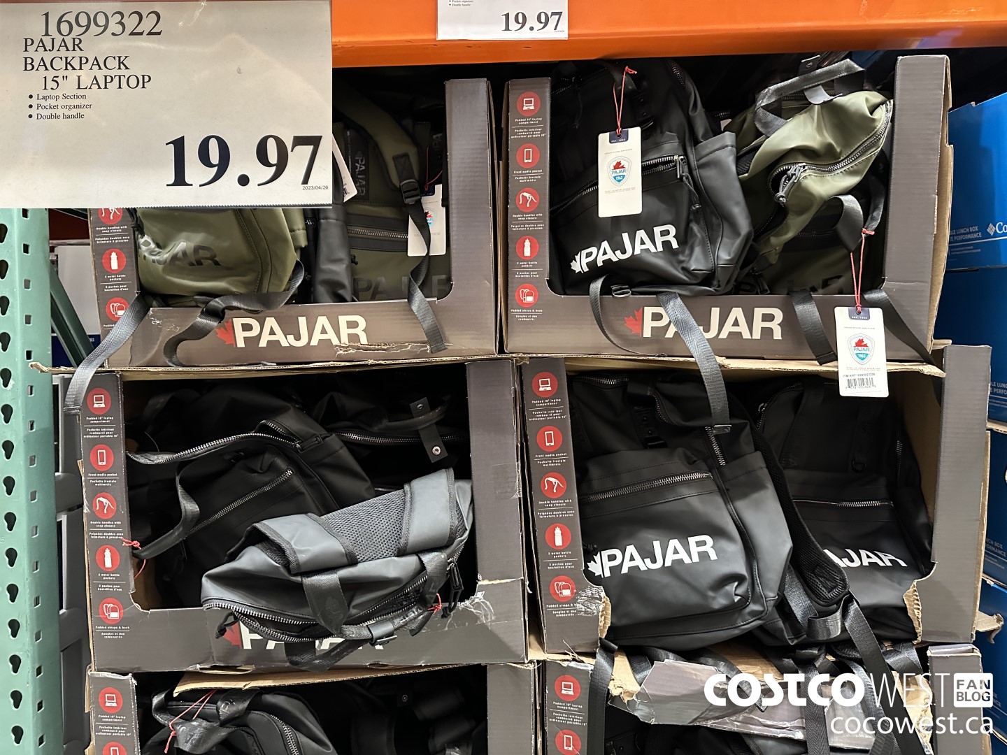 1699322 PAJAR BACKPACK 15