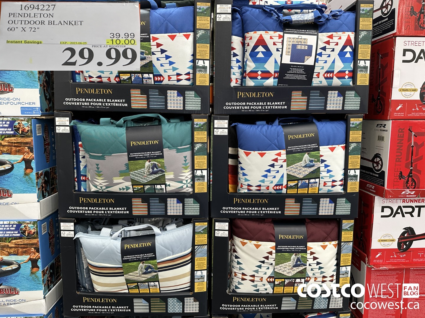 1694227 PENDLETON OUTDOOR BLANKET 60