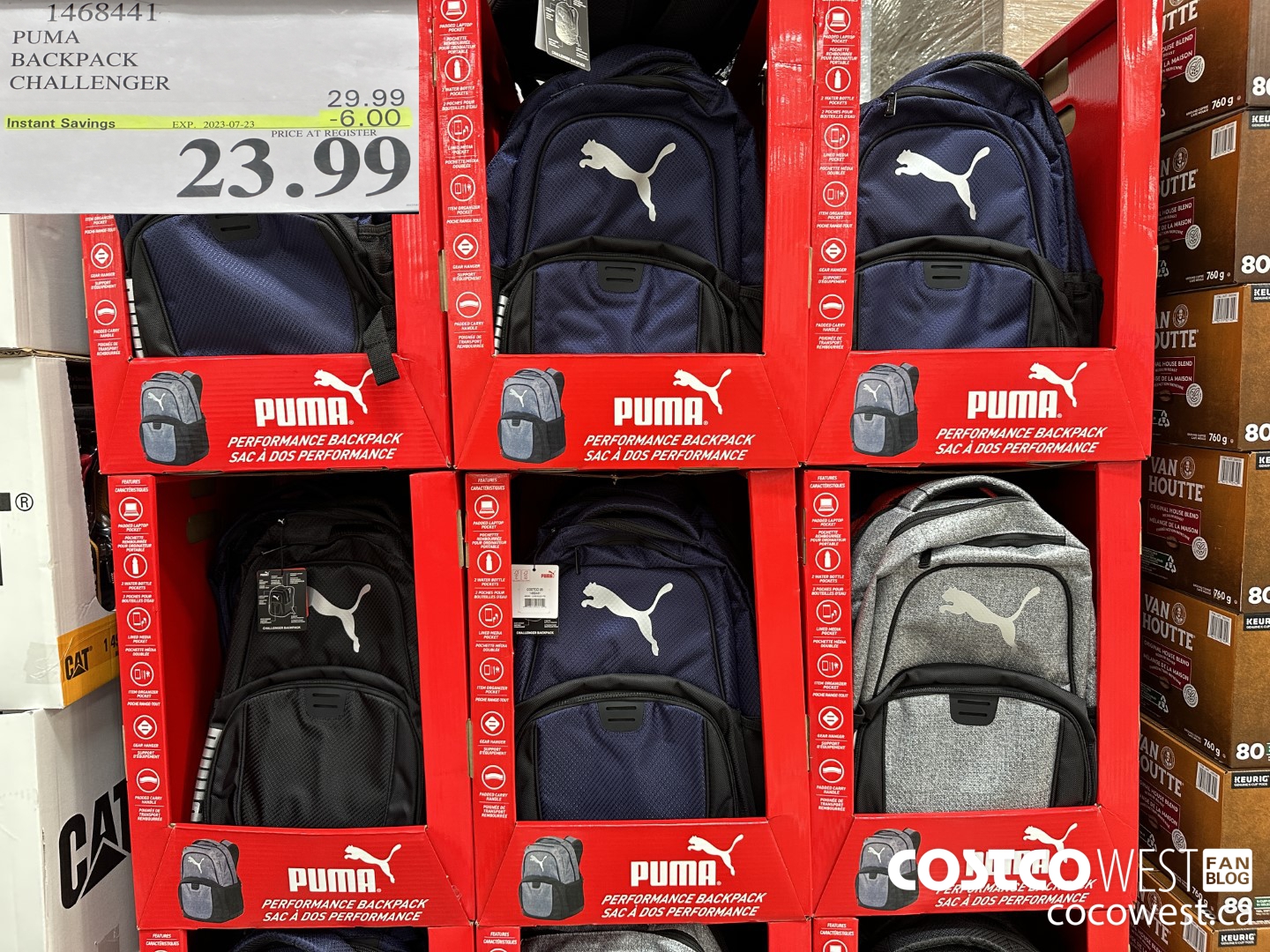 1468441 PUMA BACKPACK CHALLENGER ($6.00 INSTANT SAVINGS EXPIRES ON 2023-07-23) $23.99
