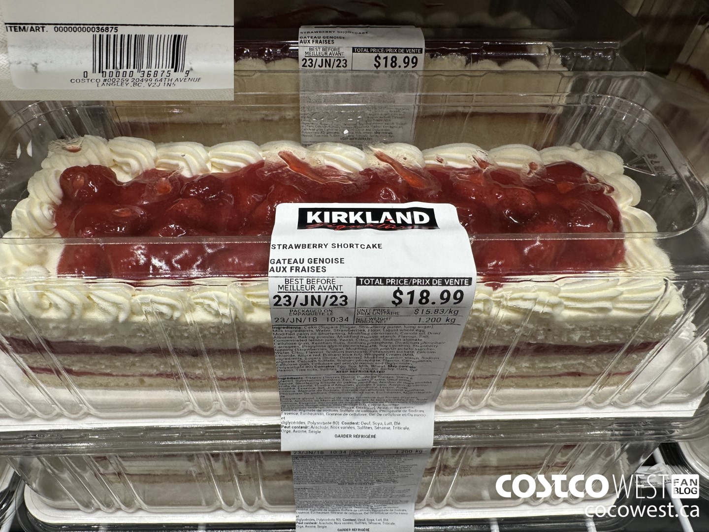 36875 STRAWBERRY SHORTCAKE $18.99