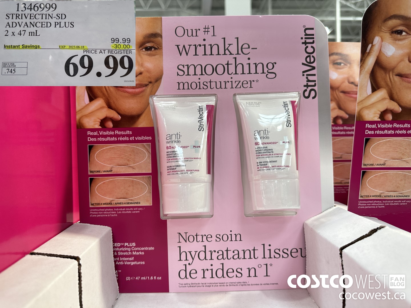1346999 STRIVECTIN-SD ADVANCED PLUS 2 X 47 ML ($30.00 INSTANT SAVINGS EXPIRES ON 2023-06-18) $69.99