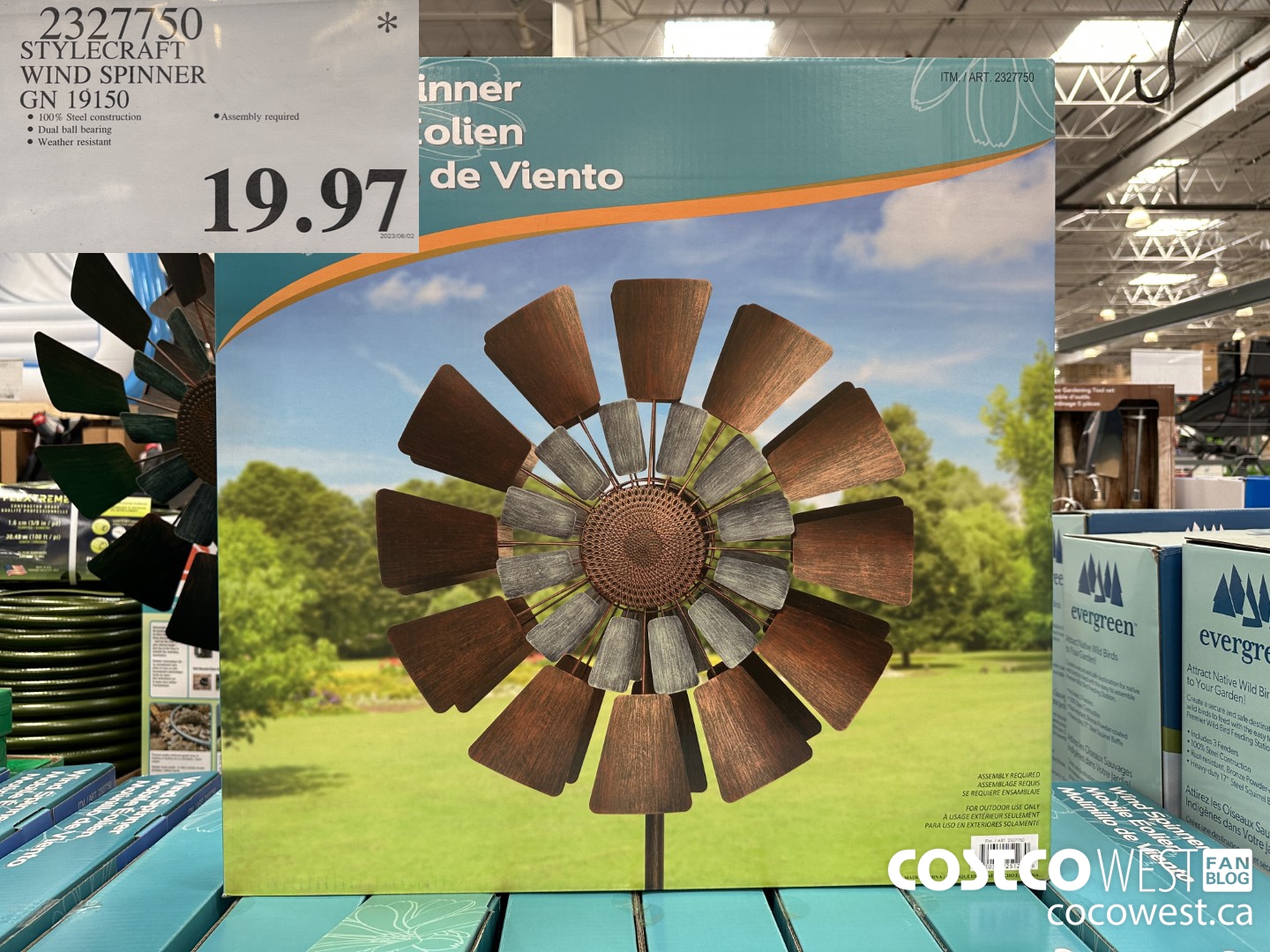 2327750 STYLECRAFT WIND SPINNER GN 19150 $19.97