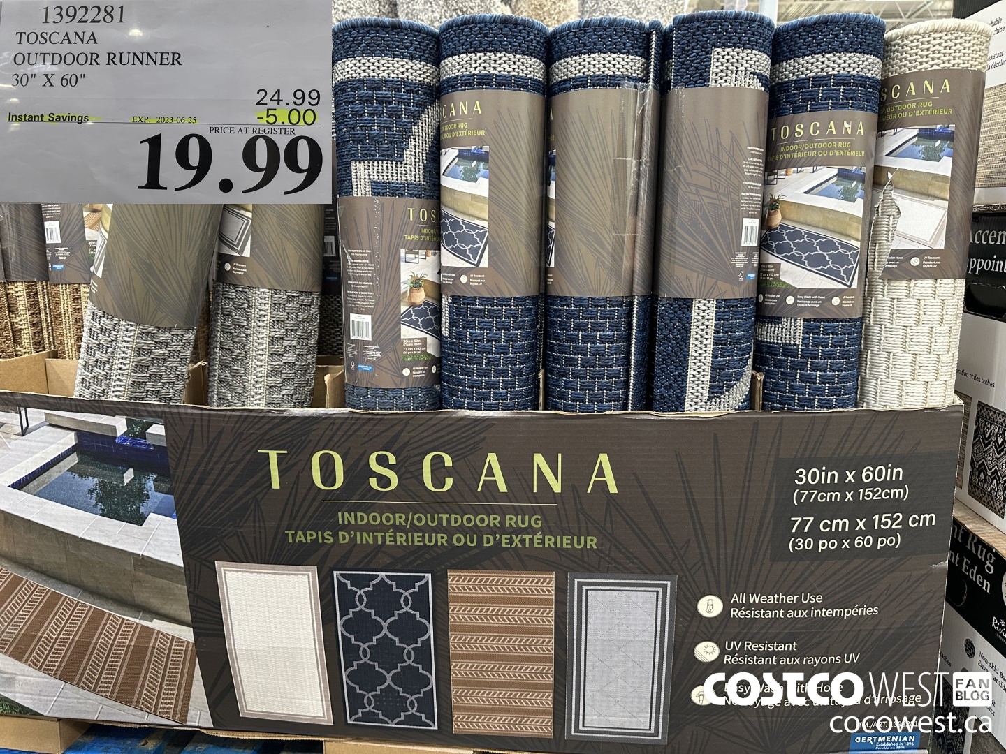 1392281 TOSCANA OUTDOOR RUG 30