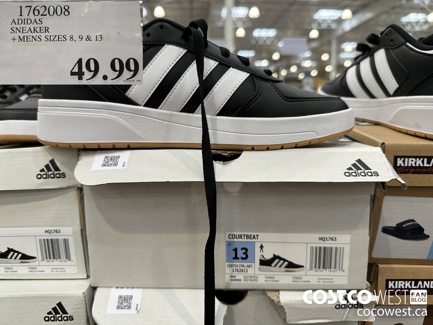 1762008 ADIDAS SNEAKER MENS SIZES 8, 9 & 13 $49.99