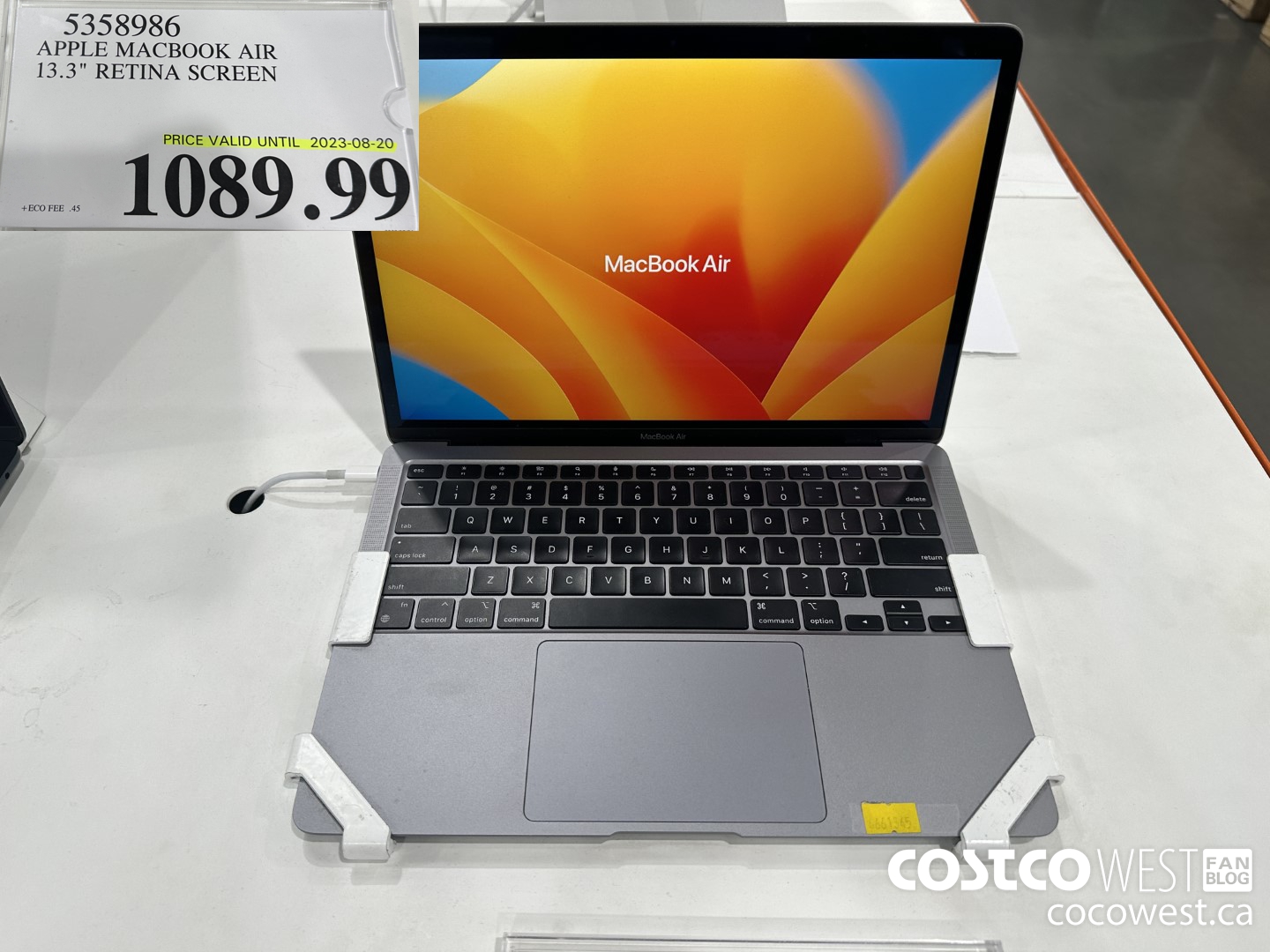 5358986 APPLE MACBOOK AIR 13.3