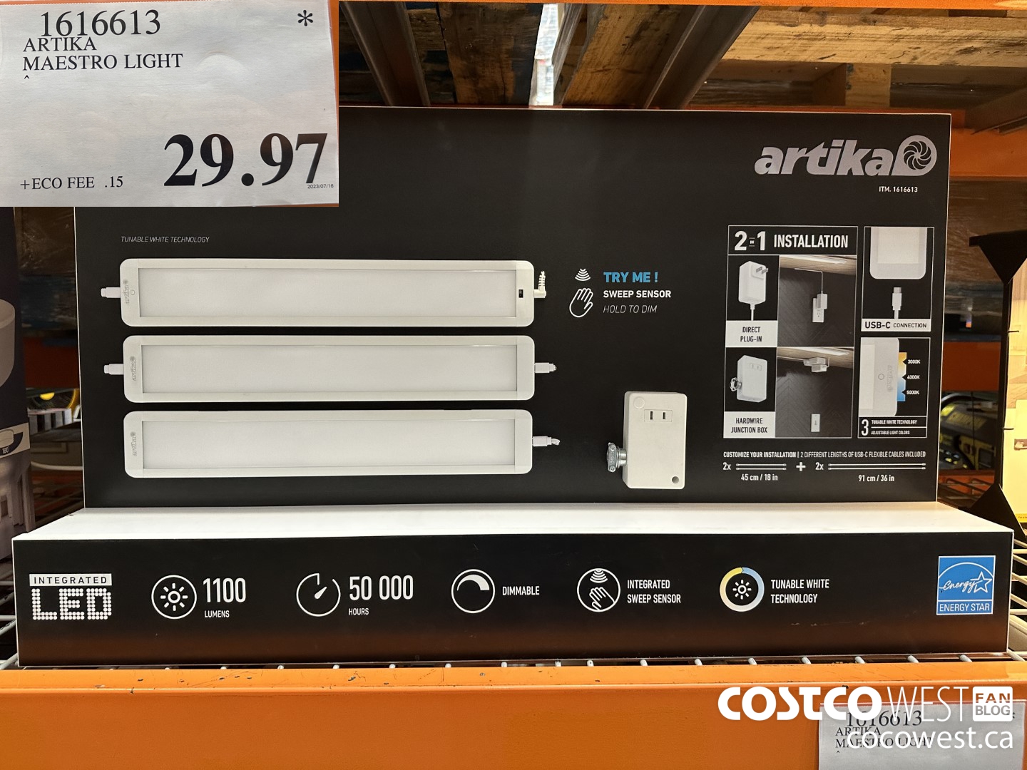 1616613 ARTIKA MAESTRO LIGHT $29.97