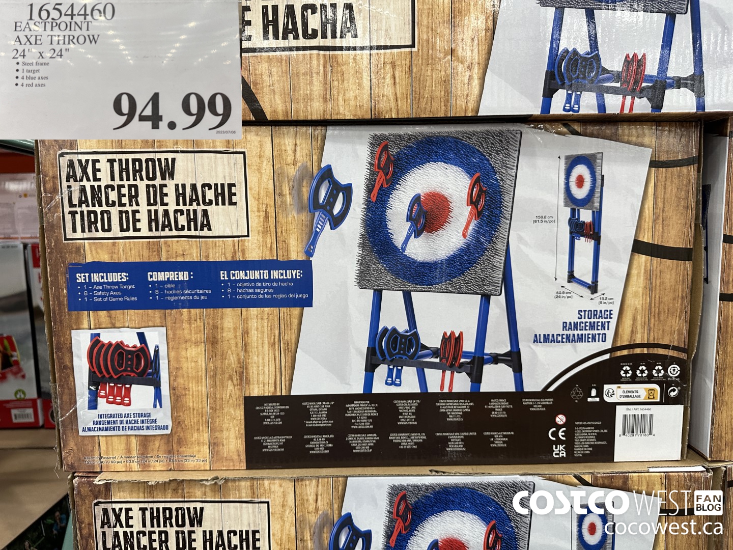 1654460 AXE THROW SET 24