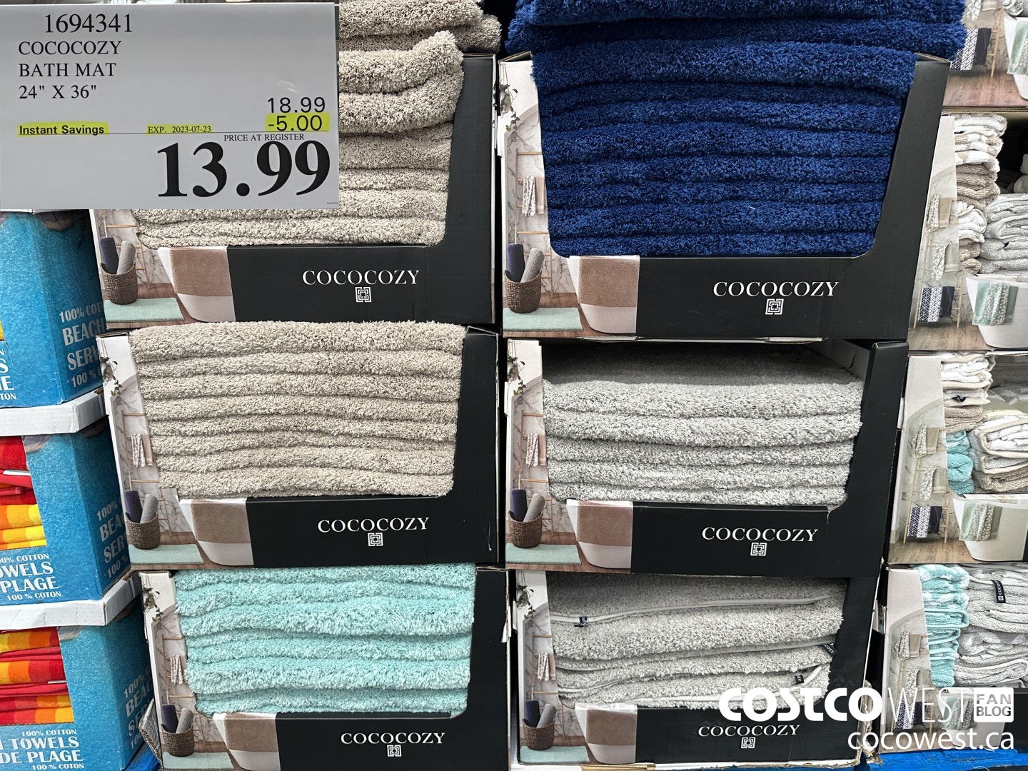 1694341 COCOCOZY BATH MAT 24