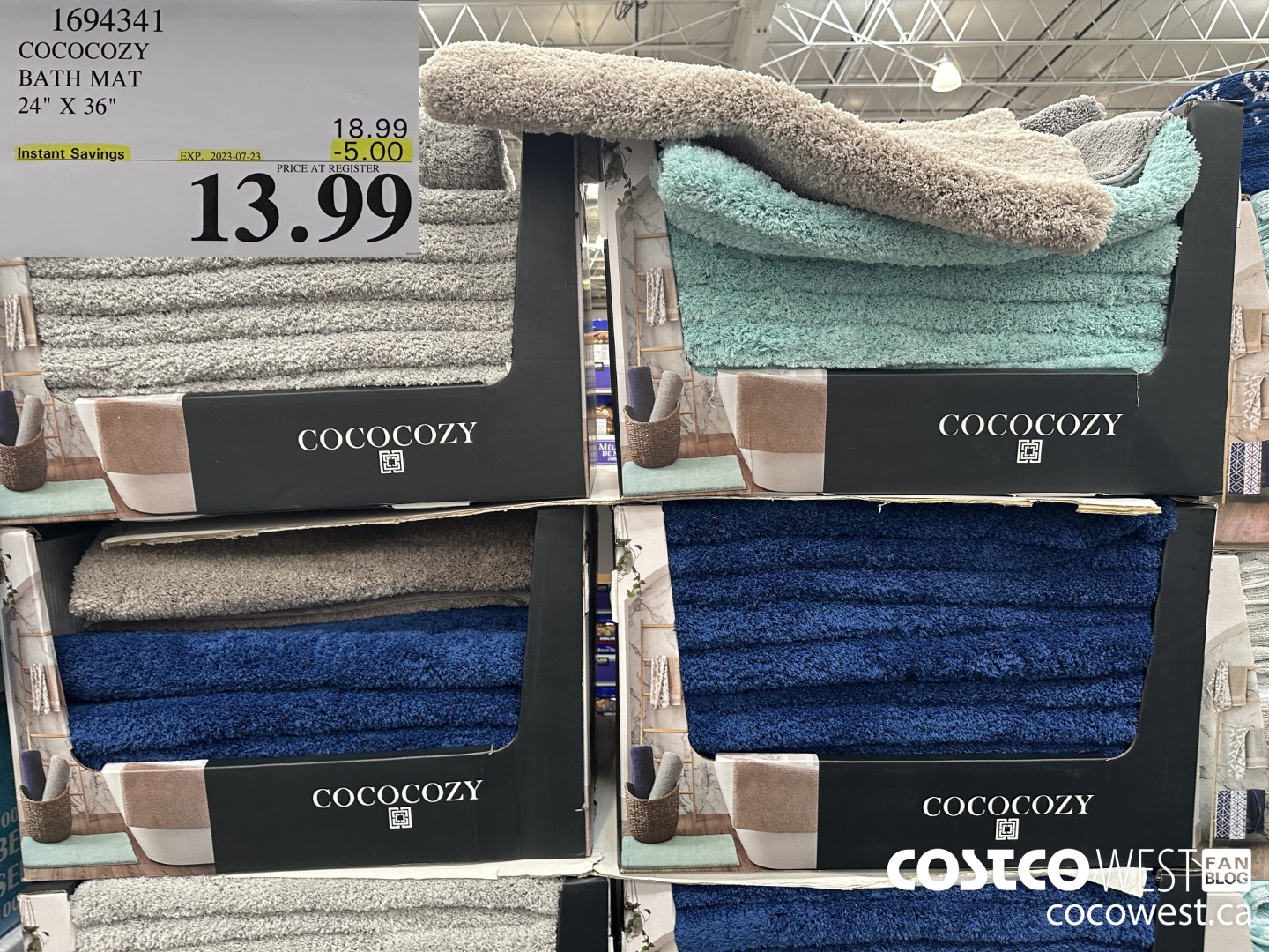 1694341 COCOCOZY BATH MAT 24