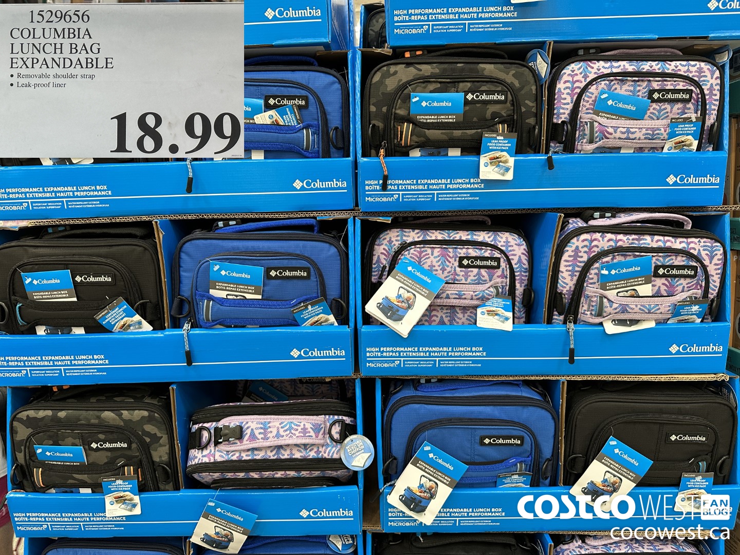 1529656 COLUMBIA LUNCH BAG EXPANDABLE $18.99