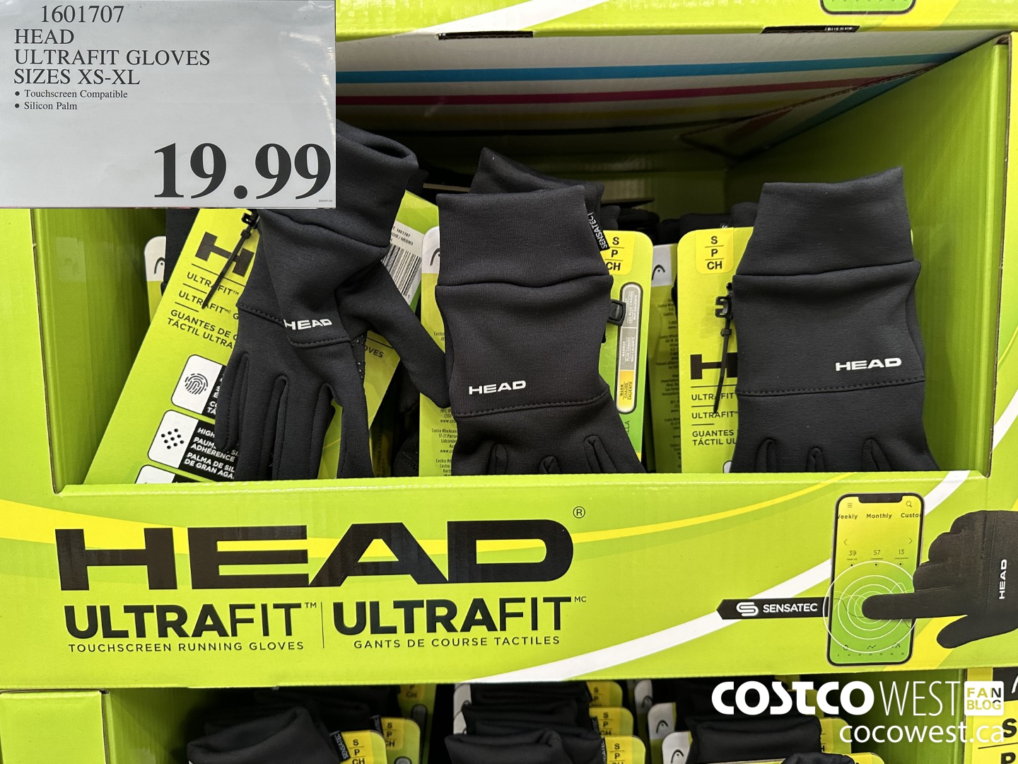 1601707 HEAD ULTRAFIT GLOVES SIZES XS-XL $19.99