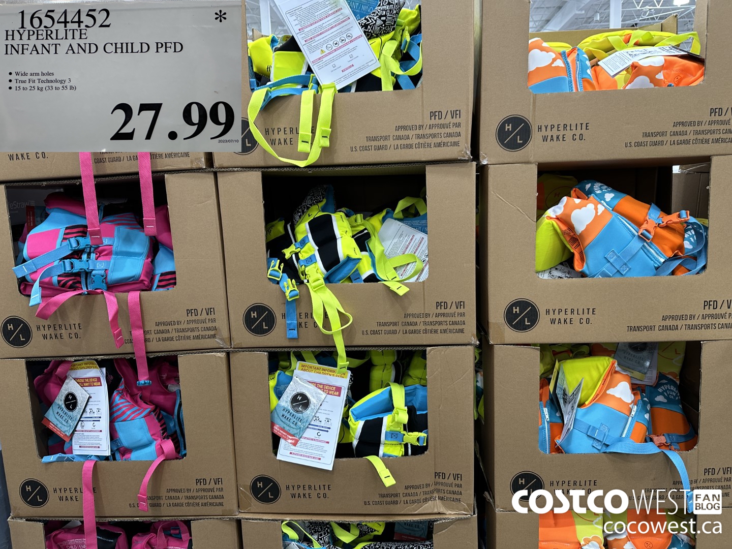 1654452 HYPERLITE INFANT AND CHILD PFD $27.99