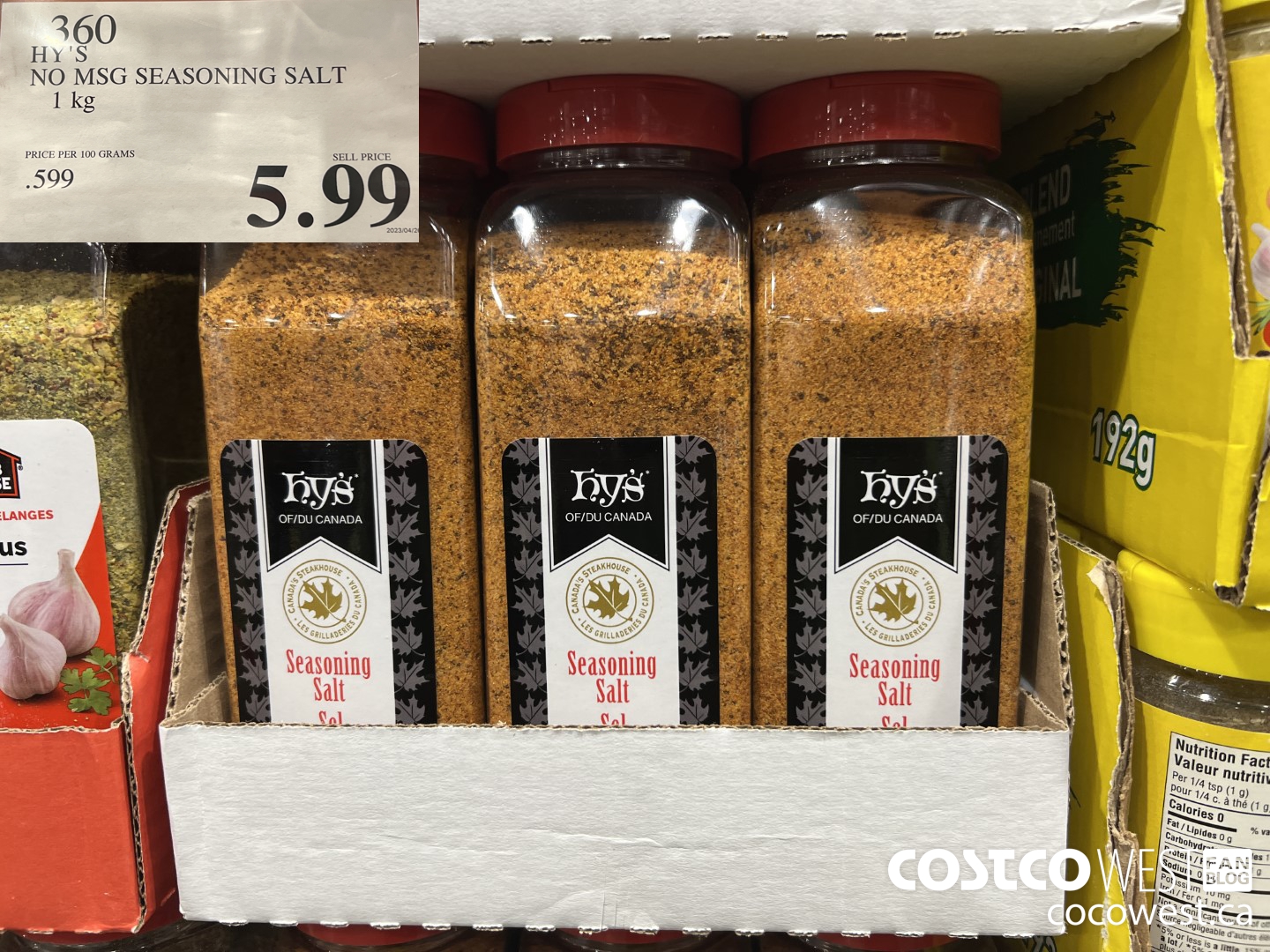 Costco Hy's Seasoning Salt Review - Costcuisine