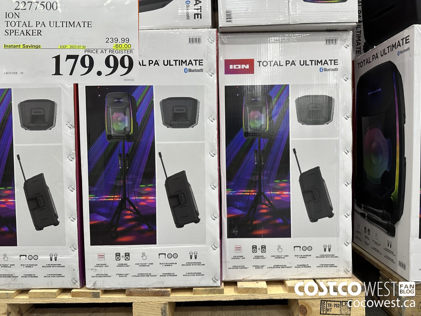 2277500 ION TOTAL PA ULTIMATE SPEAKER ($60.00 INSTANT SAVINGS EXPIRES ON 2023-07-30) $179.99