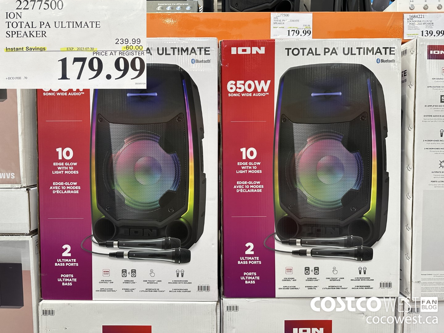 2277500 ION TOTAL PA ULTIMATE SPEAKER ($60.00 INSTANT SAVINGS EXPIRES ON 2023-07-30) $179.99