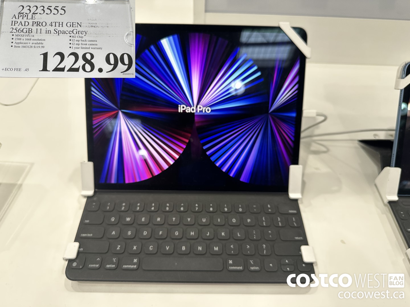 2323555 IPAD PRO 11.0 256GB SPACE GREY MNXF3VC/A $1228.99