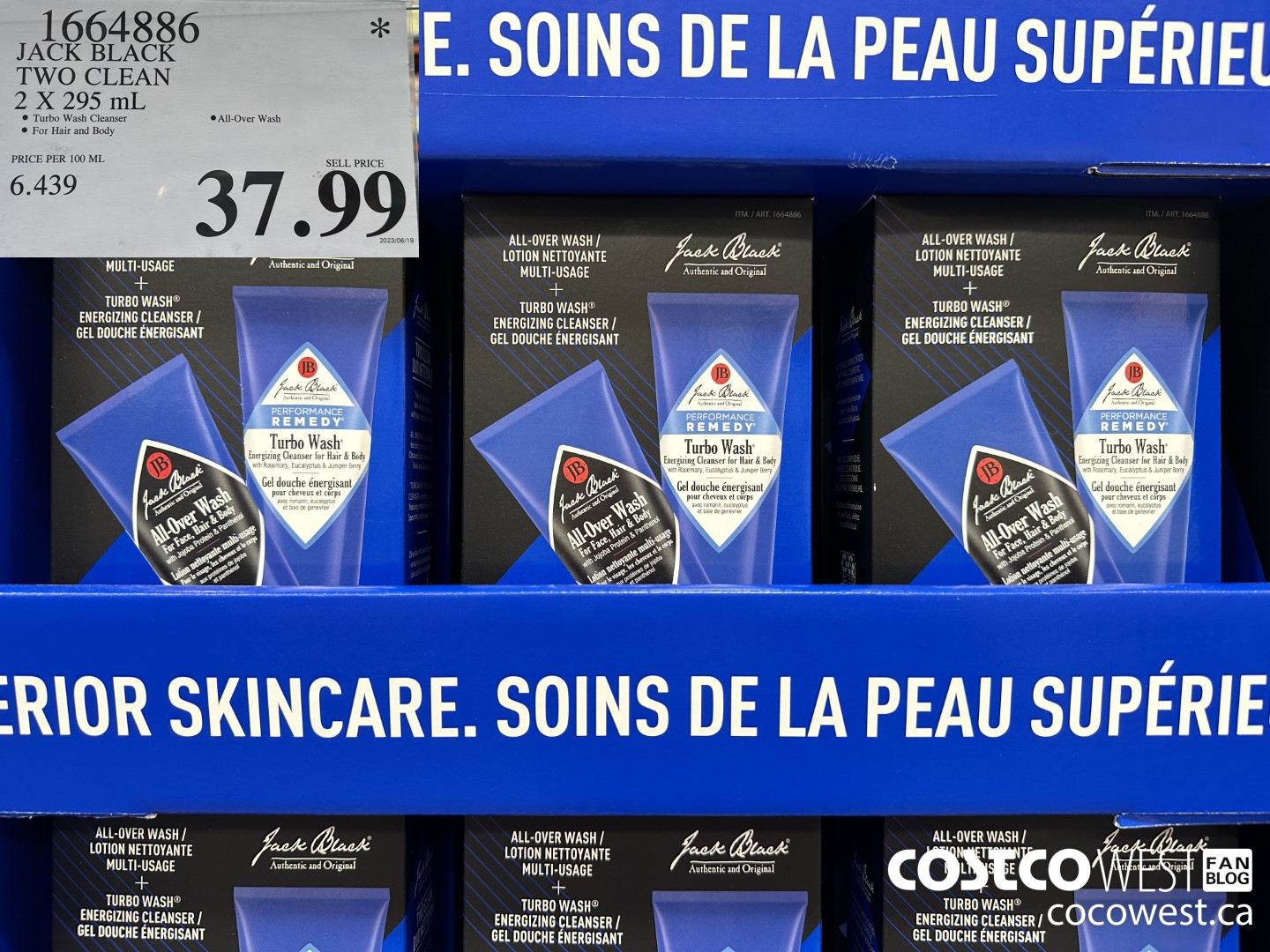 1664886 JACK BLACK TWO CLEAN 2 x 295 mL $37.99