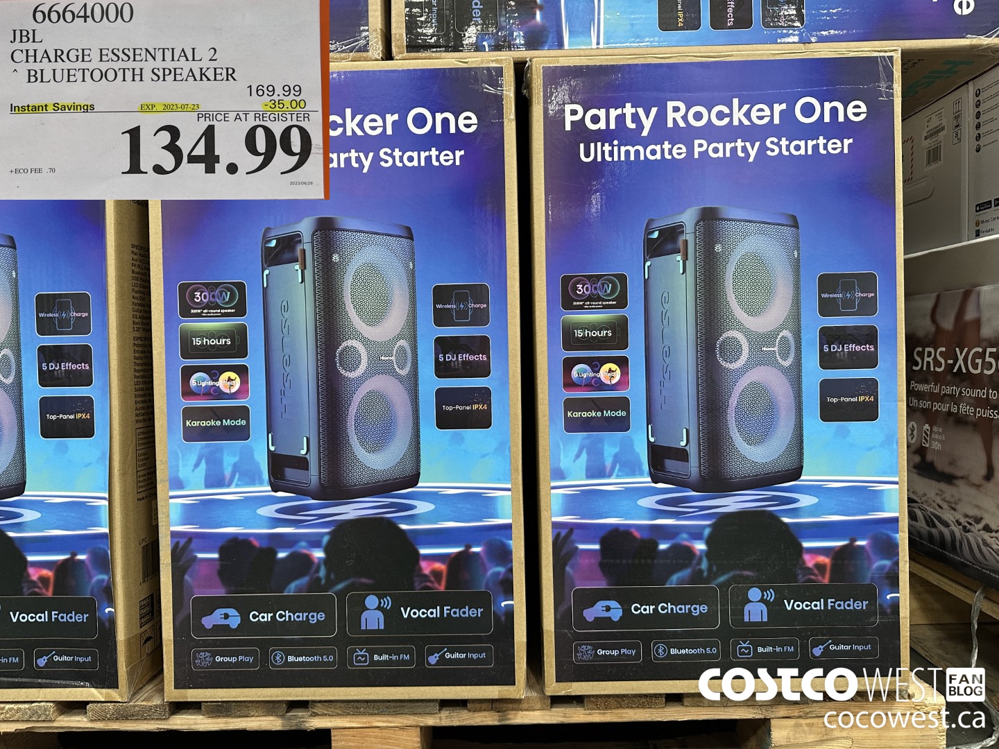 6664000 JBL CHARGE ESSENTIAL 2 BLUETOOTH SPEAKER ($35.00 INSTANT SAVINGS EXPIRES ON 2023-07-23) $134.99