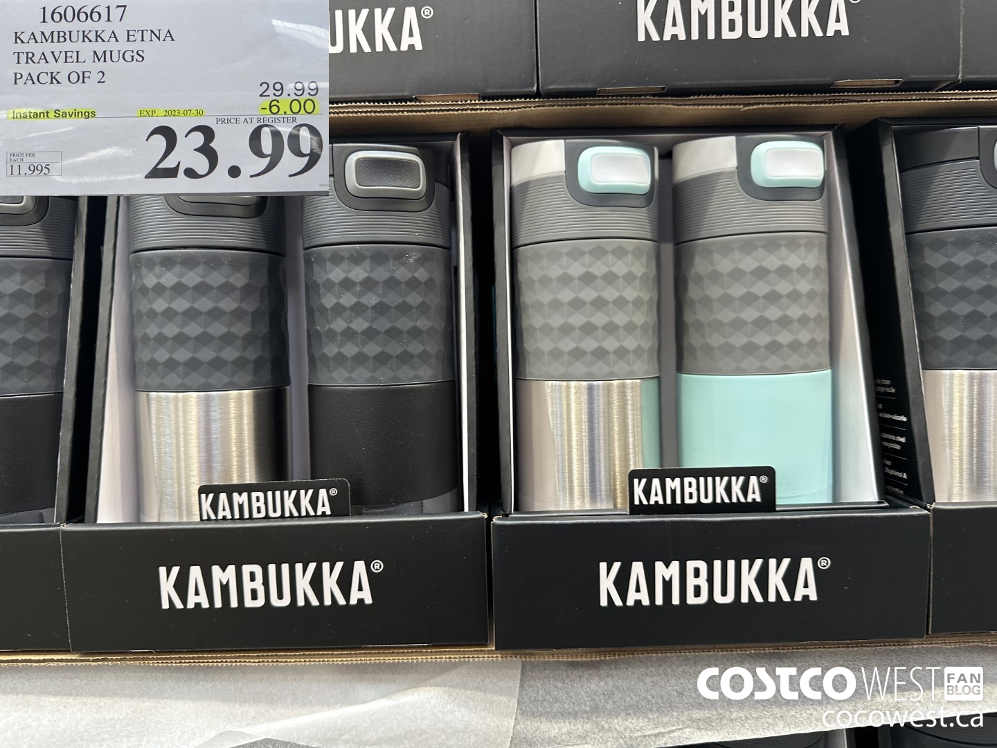 1606617 KAMBUKKA ETNA TRAVEL MUGS PACK OF 2 ($6.00 INSTANT SAVINGS EXPIRES ON 2023-07-30) $23.99