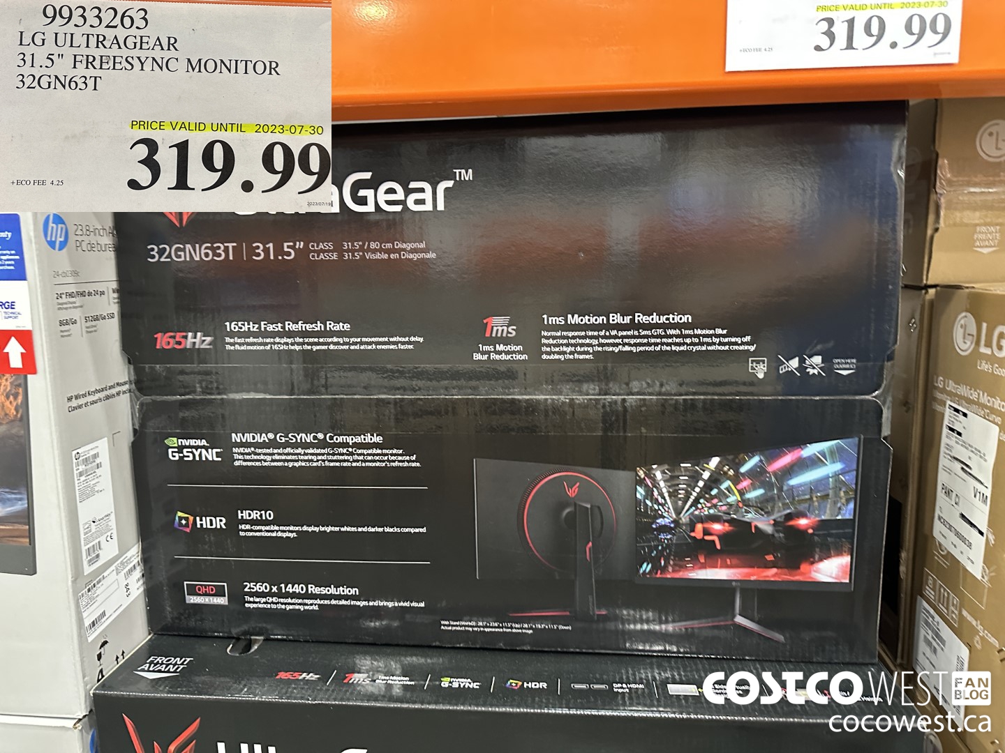 9933263 LG ULTRAGEAR 31.5